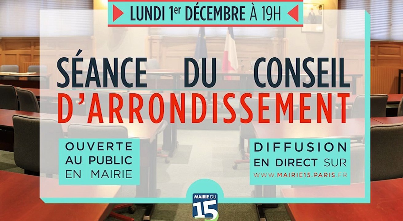 Conseil d'arrondissement du 1e Décembre 2014