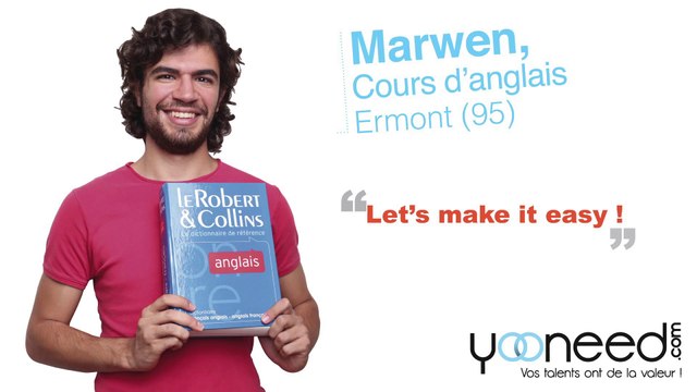 Cours d'anglais à Ermont (Val d'Oise_95120) avec Marwen - Yooneed
