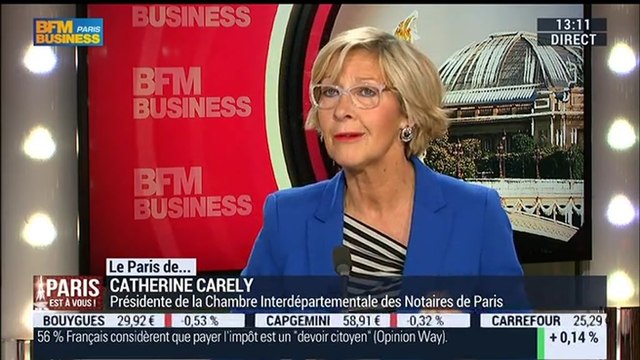 Le Paris de Catherine Carely, présidente de la Chambre Interdépartementale des Notaires de Paris - 02/12