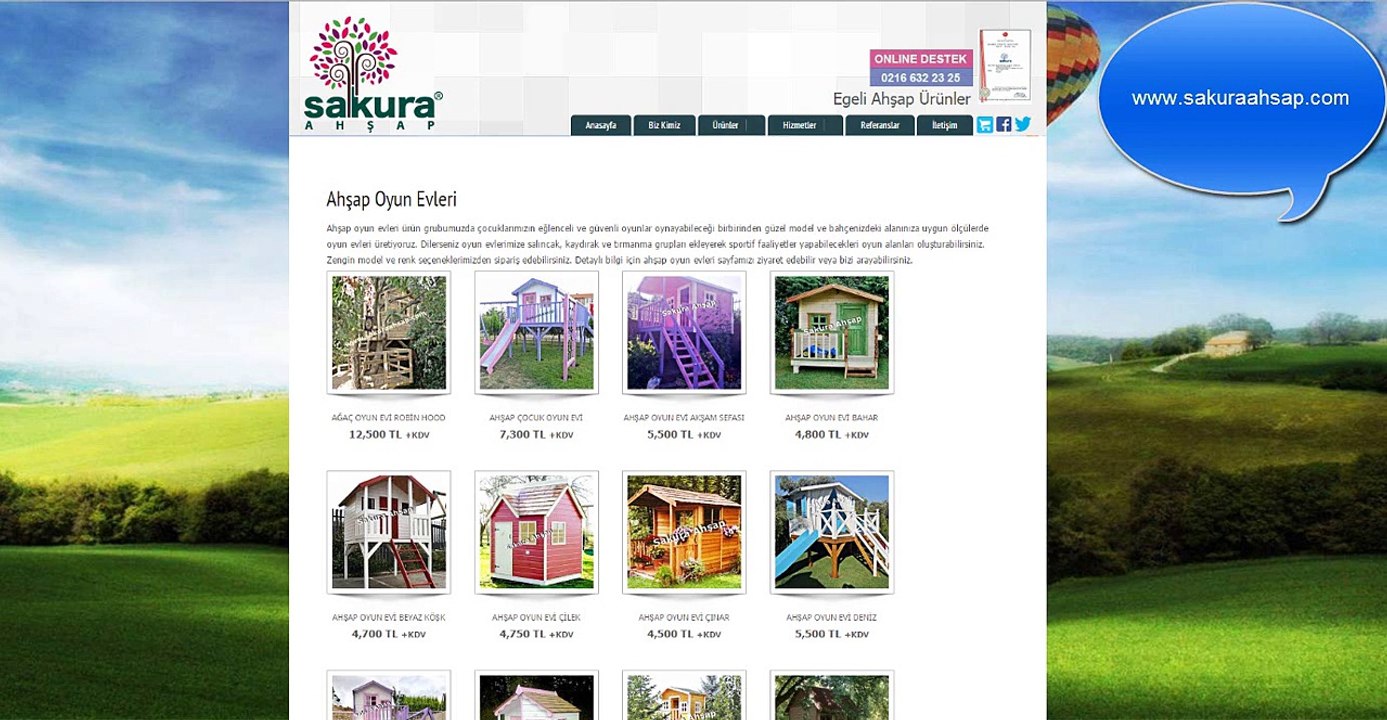 Ahşap Oyun Evi