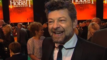 Gollum actor confirms Star Wars part at Hobbit premiere