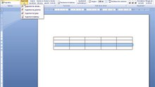 AJOUTER SUPPRIMER LIGN ET COLONNES Tableau Word