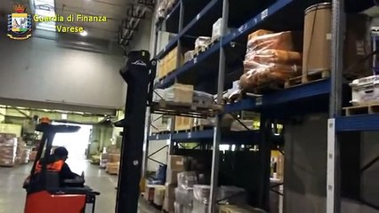 Varese - Operazione antidroga all'aeroporto di Malpensa (01.12.14)