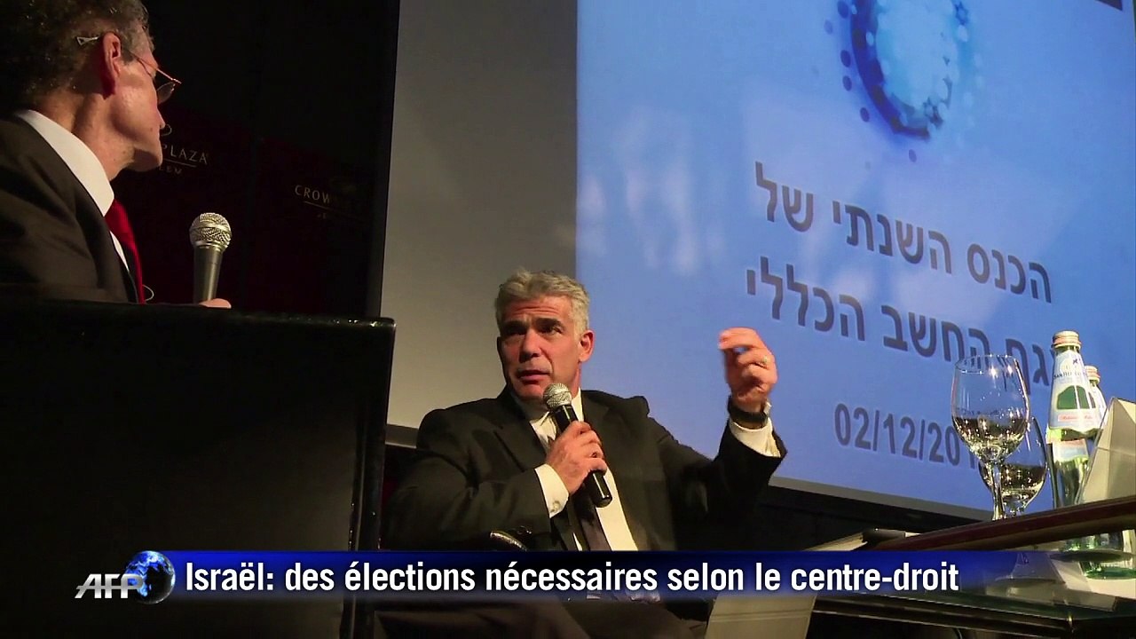 Lapid: Israël a besoin d'élections 'aussi vite que possible"