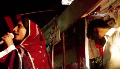 Fatima Halipoto speech karte time in daulatpur Qomi Awami Tahreek