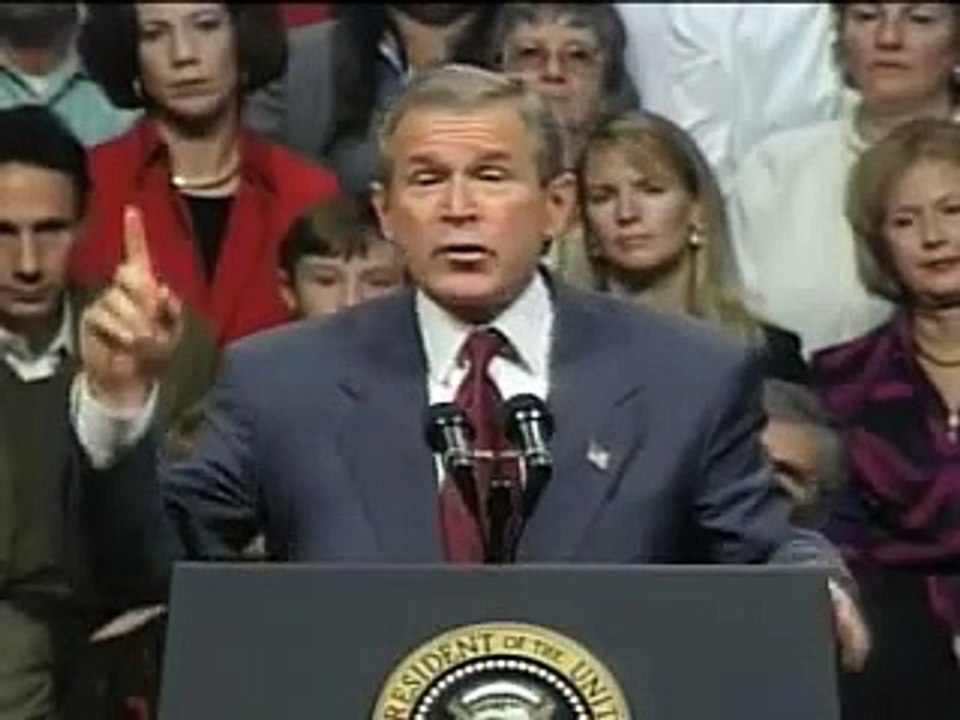 Either you are with us or with the enemy: Bush
