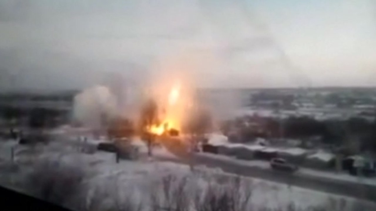 Videos show multiple rocket launches in rebel-held Ukraine