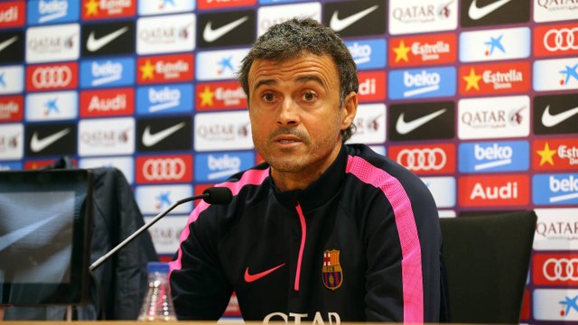 Luis Enrique: Veremos jugadores que no tienen tantos minutos
