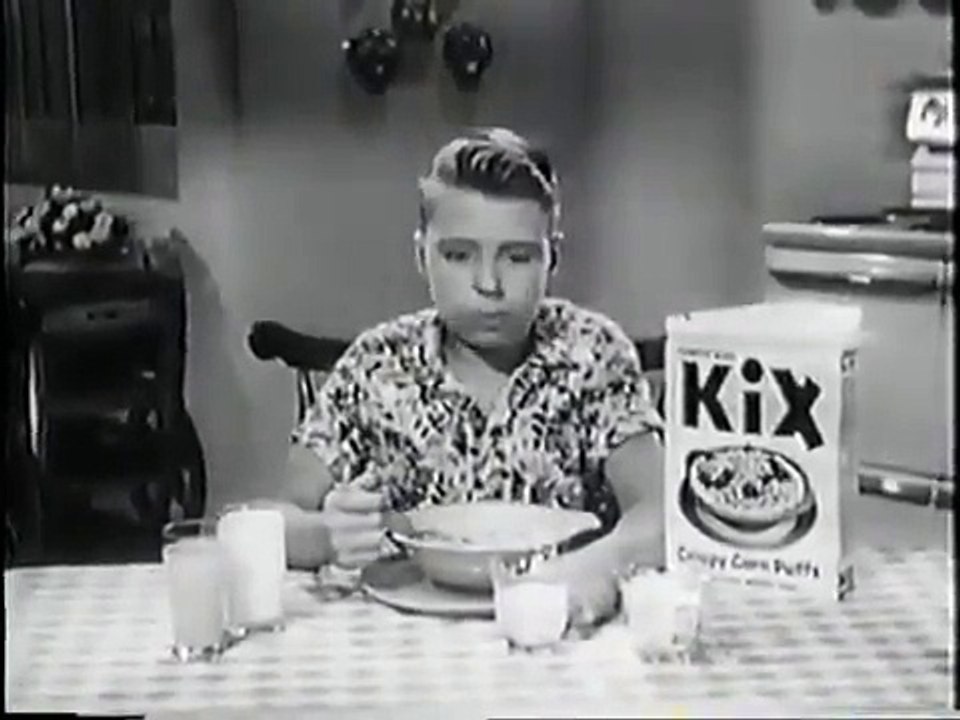 VINTAGE MID 1950's CAPTAIN MIDNIGHT KIX CEREAL COMMERCIAL