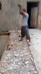 bohat bura huwa bechary k sath.