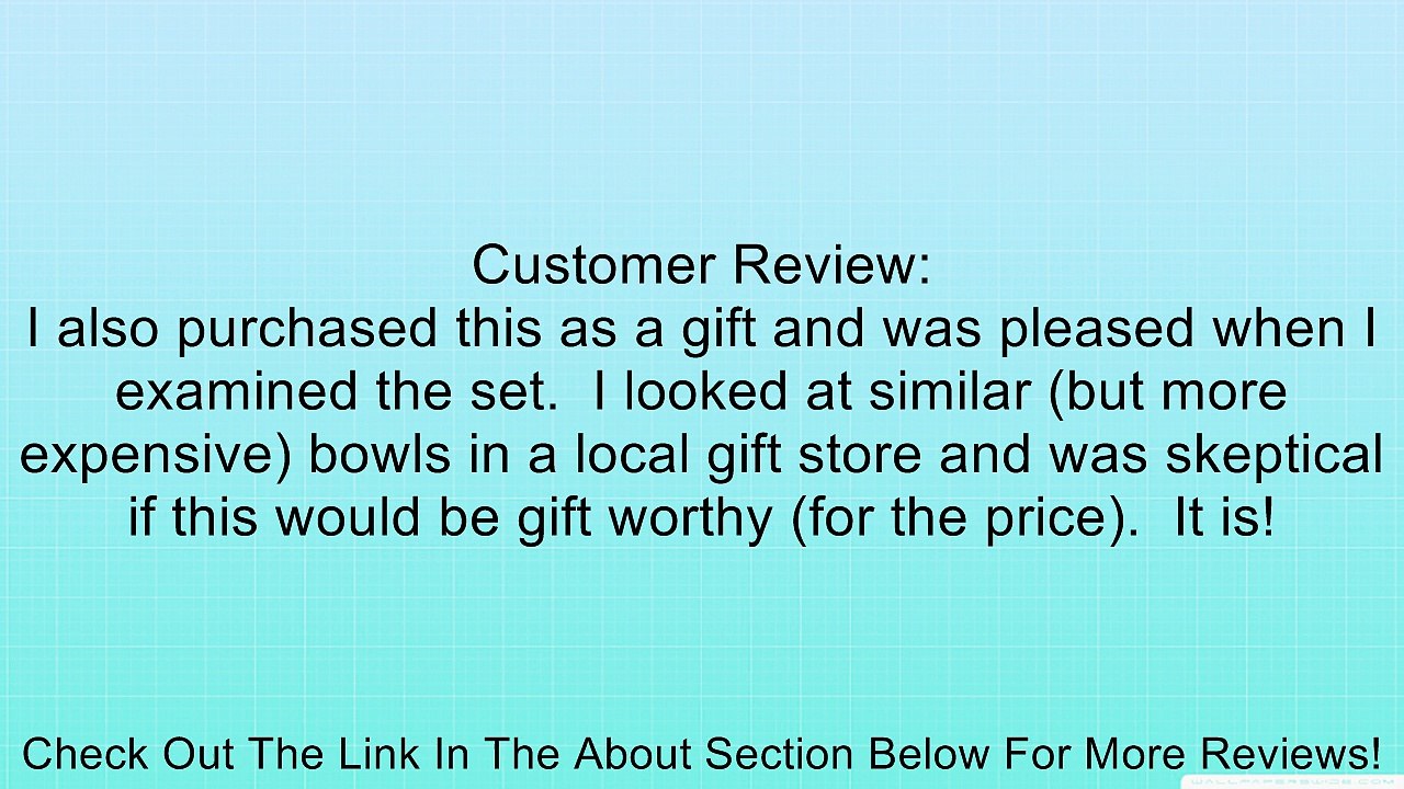 October Hill Ceramic Bowl and Spread Set, Fleur De Lis Review