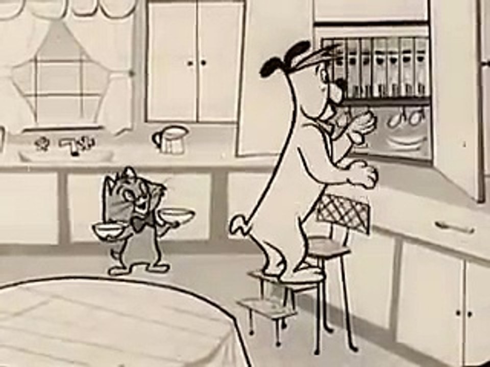 VINTAGE LATE 50s ANIMATED POST CEREAL COMMERCIAL
