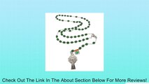 Handmade Irish Shamrock Green St Patrick Rosary Beads Review
