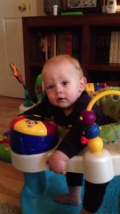 Sleepy baby can't stay awake