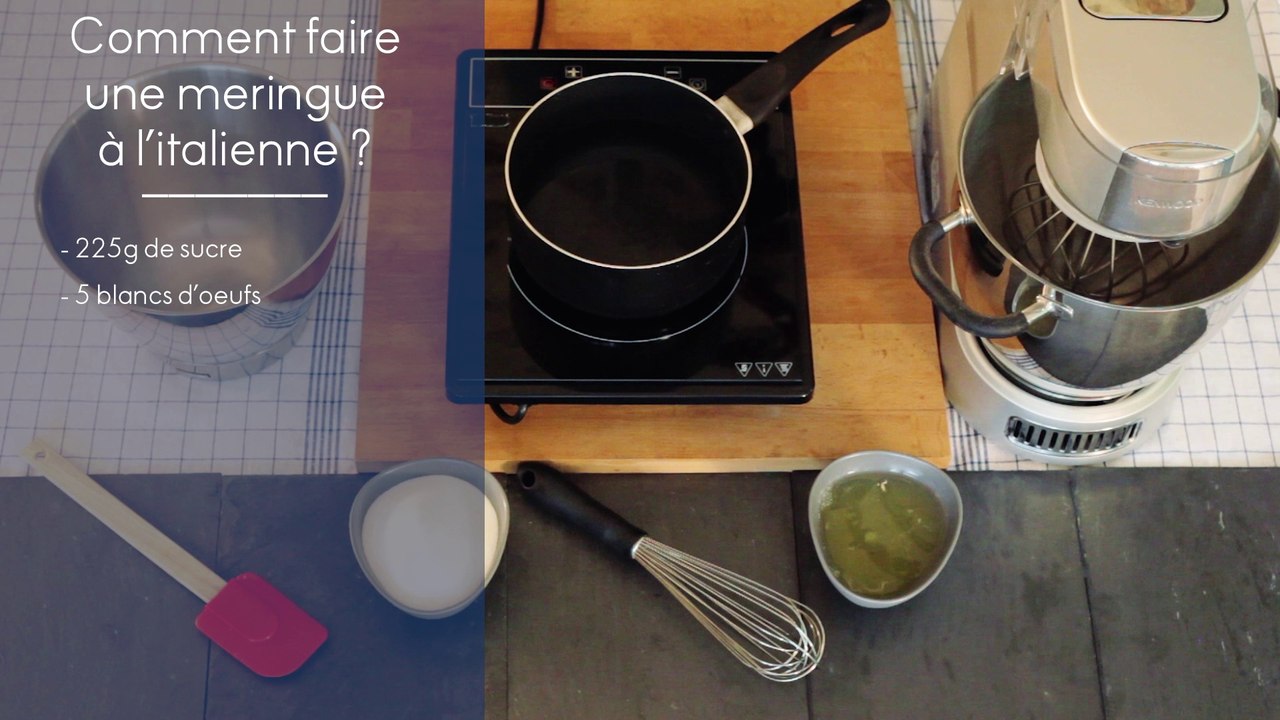 Recette - Comment faire une meringue à l'italienne ?