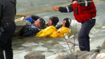 Etats-Unis: un homme sauvé des eaux glacées dans une rivière de l'Iowa