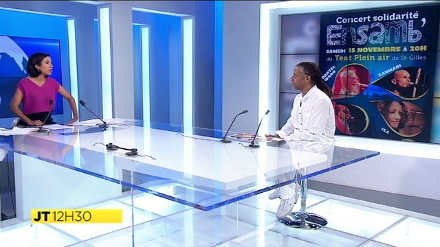 JT Réunion premiere - Interview Amédée, président Coeur et Conscience