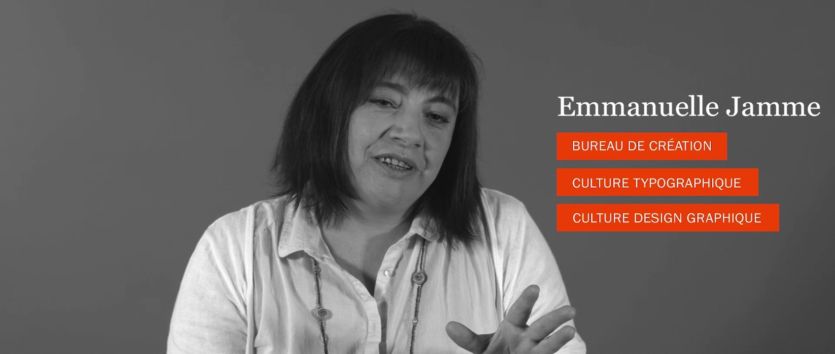Design Graphique - Entretien avec Emmanuelle Jamme - Responsable du studio de création