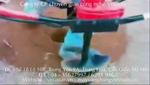 Cách sử dụng máy khoan lỗ trông cây Oshima - YouTube