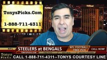 Cincinnati Bengals vs. Pittsburgh Steelers Free Pick Prediction NFL Pro Football Odds Preview 12-7-2014