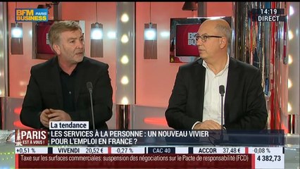 La tendance du moment: Le secteur du service à la personne est un vivier pour l'emploi en France - 03/12