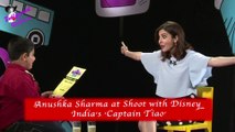 Anushka Sharma at Shoot with Disney  India’s ‘Captain Tiao’