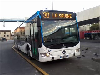 [Sound] Bus Mercedes-Benz Citaro Facelift n°1301 de la RTM - Marseille sur la ligne 30