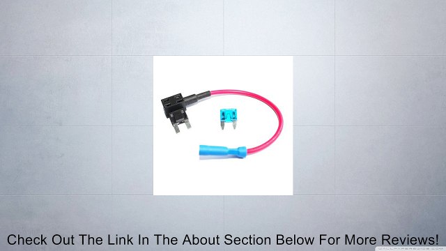 Mini ATM Fuse Tap Add on Dual Circuit Adapter Auto Car Auto Terminals Review