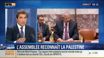 BFM Story: Vote historique: l'Assemblée nationale a reconnu l’État de la Palestine – 02/12