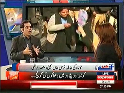 Raza Rumi asks CM punjab to stop use of violence against Nurses