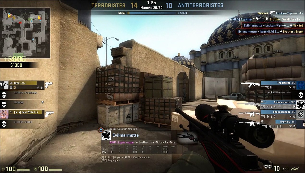 Evilmarmotte Frag show 2