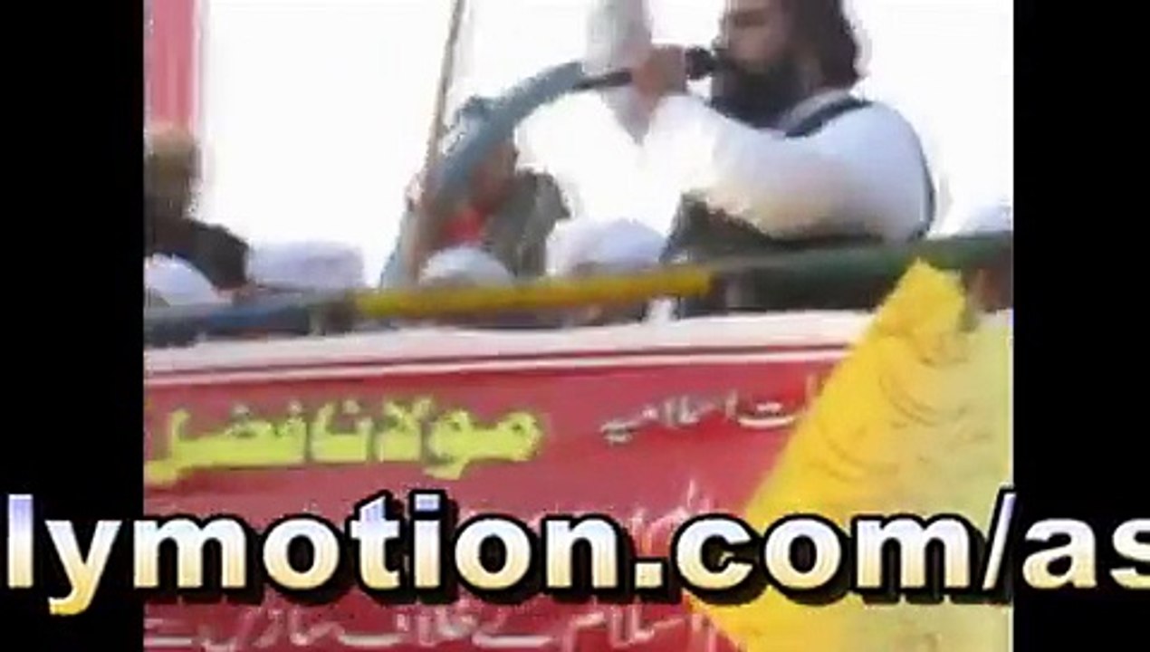 اسلام آبادمولاناعبدالرحمن معاویہ صاحب کااحتجاجی مظاہرہ سےخطاب)