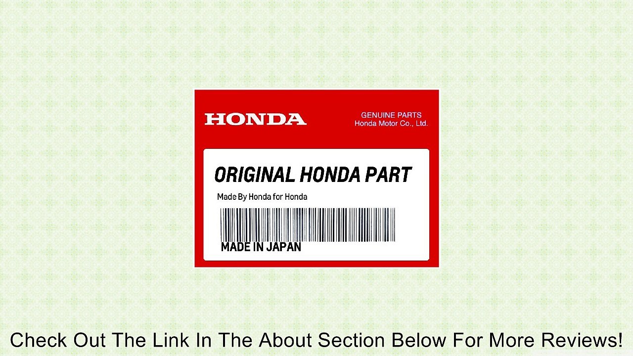 Honda 91251-ZW5-003; OIL SEAL (14X26X6) Made by Honda Review