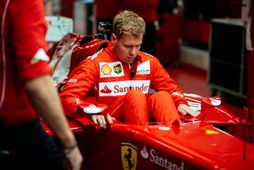 Sebastian Vettel na testach w teamie F1 Suderia Ferrari