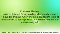 Le Suit Women's Pinstripe Business Set Pant Suit with Scarf (8P) Review