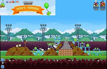 Angry Birds Friends tnt Tournament Week 133 Level 2 no power HighScore ( 222.250 k )