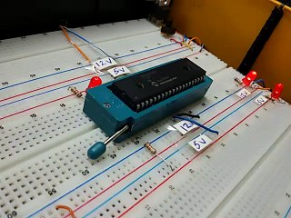 maerbirwork000677 mikroC PIC 16F887 led yak sondur devresi videosu