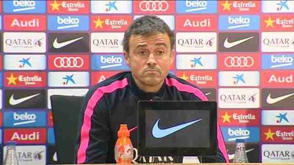 Luis Enrique: We have to show the difference between Barcelona and Huesca on the pitch