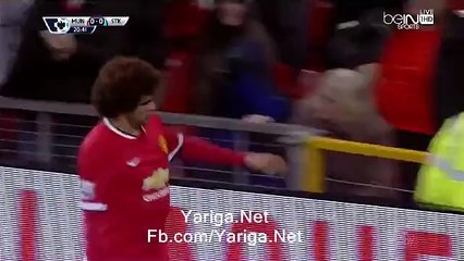 Manchester United 1 - 0 Stoke City Fellaini