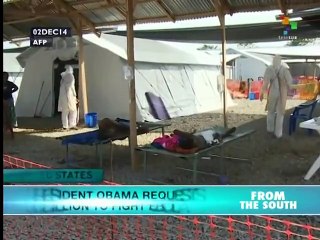 Obama asks congress for US$billion in Ebola funding