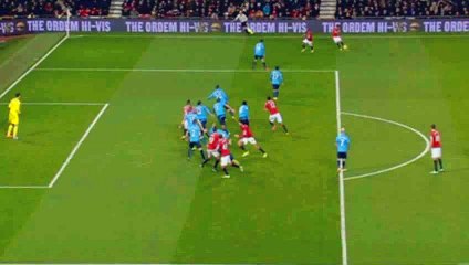 Manchester United vs Stoke City 2-1 Juan Mata Free Kick Goal 02_12_2014