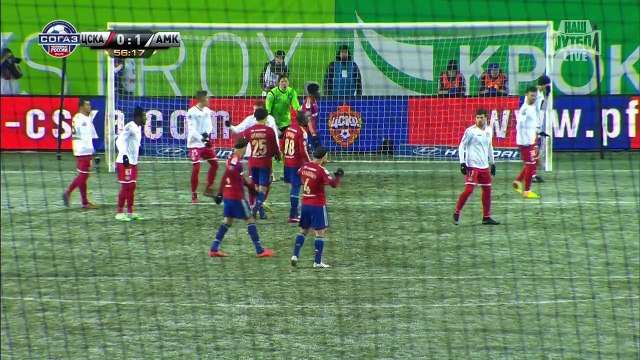 ЦСКА-Амкар 14 тур ЧР 2014 2 тайм