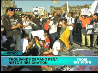 From the South-Calls for Mexican President's resignation grow louder