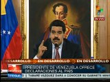 Ratifica Nicolás Maduro que inversión social en Venezuela se mantendrá