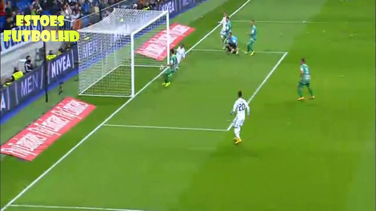 Gol de Borja Lopez (p.p.) HD | Real Madrid 4-0 Cornella | 02/12/2014 (Copa Del Rey 2014)