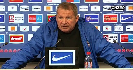 POINT PRESSE : AVANT MONTPELLIER - ST ETIENNE