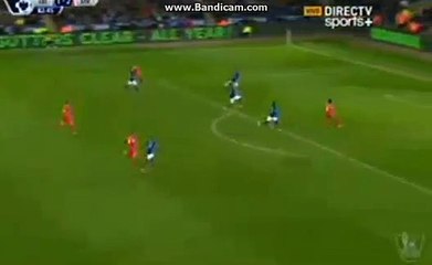 Jordan Henderson Goal - Leicester 1-3 Liverpool  (EPL 2014) Raheem Sterling Amazing Assist