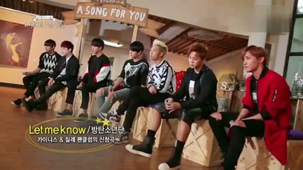 141018 BTS   Let Me Know @ A Song For You