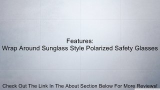 Pyramex Safety Goliath Eyewear, Black Frame, Gray Polarized Lens Review
