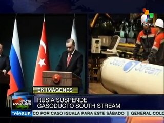 Rusia suspende construcción de gasoducto hacia Europa